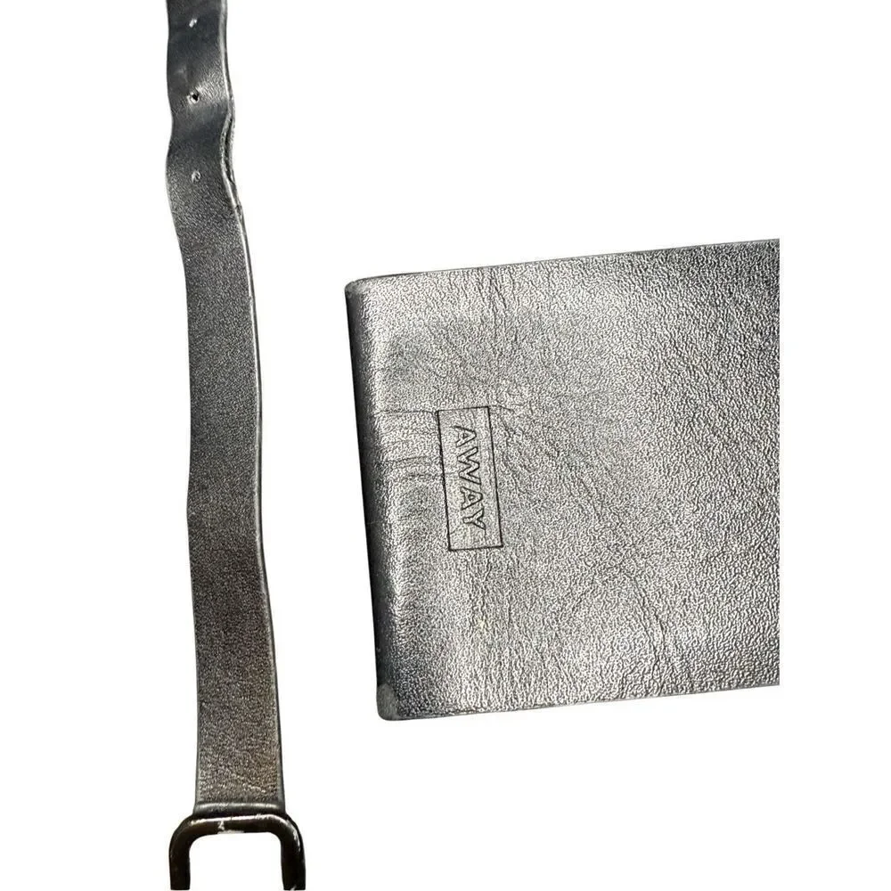 Away leather luggage tag- blank